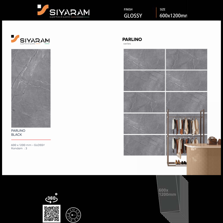 Parlino Black Siyaram