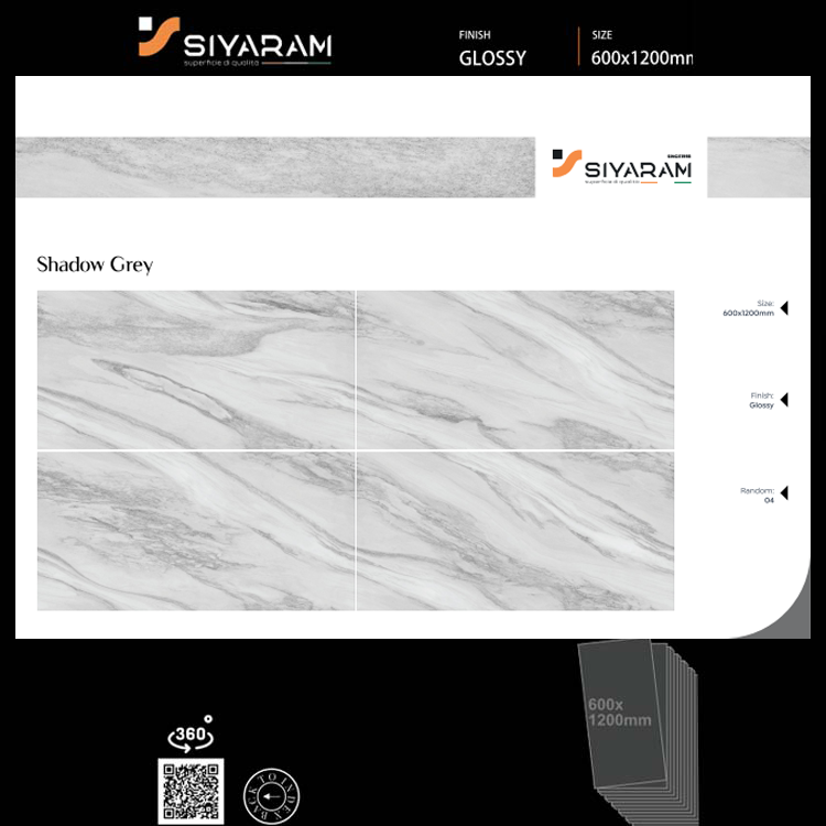 Shadow Grey Siyaram 3 Pcs